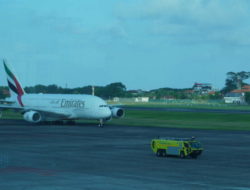 Catat Sejarah, Bandara I Gusti Ngurah Rai Resmi Layani Airbus A380