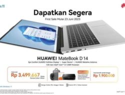 Huawei Luncurkan Dua Laptop Ringan Generasi Terbaru