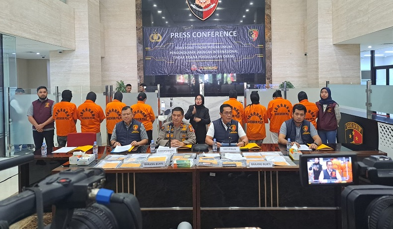 Satgas TPPO Polri Ungkap Empat Kasus Jaringan Internasional