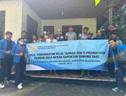 PKM Unwar Tingkatan Nilai Tambah Gula Merah Produk Gapoktan Gunung Sari