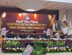 KPU Gelar Rapat Penetapan DPT Pemilu 2024