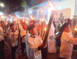 Pawai Obor dan Cikar-cikaran Meriahkan Tahun Baru Islam 1 Muharram 1445 H