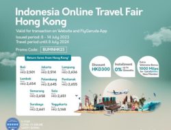 Garuda Luncurkan Indonesia Online Travel Fair Hongkong
