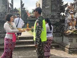 Perayaan Galungan, Banser Kawal Persembahyangan Umat Hindu