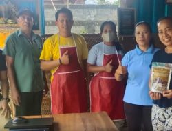 PKM Unwar Beri Pelatihan Manajemen Produksi Pengolahan Bumbu Rajang Kering