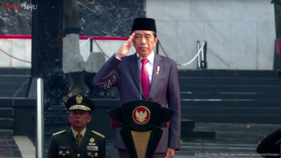 Presiden Pimpin Upacara Peringatan Hari Kesaktian Pancasila di Lubang Buaya