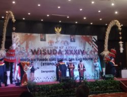 Stispol Wira Bhakti Gelar Wisuda Ke-34, Lulusan Mayoritas Terserap di Dunia Kerja