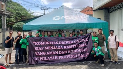 Ditintelkam Polda Bali Tatap Muka dengan Komunitas Driver Online Bali