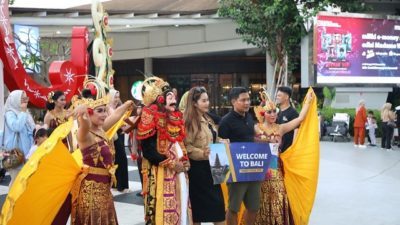 Bandara I Gusti Ngurah Rai Hadirkan Dekorasi dan Ornamen Khas Perayaan Galungan dan Kuningan