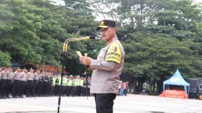 Tinjau Kesiapan Dalmas Nusantara di Palembang, Begini Pesan Kabaharkam Polri