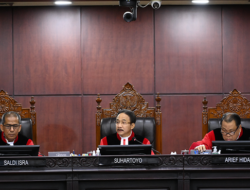 MK Tolak Gugatan Keseluruhan Sengketa PHPU Presiden 2024