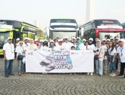 InJourney Hospitality Turut Melepas Peserta Mudik Asyik Bersama BUMN Tahun 2024