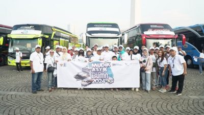 InJourney Hospitality Turut Melepas Peserta Mudik Asyik Bersama BUMN Tahun 2024