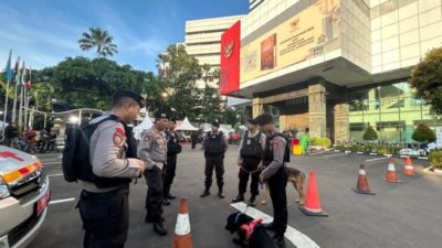 Polri Kerahkan Anjing Pelacak Amankan Sidang Putusan PHPU di MK