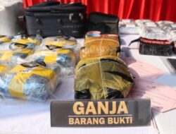 Satuan Reserse Narkoba Polres Metro Jakarta Pusat Musnahkan Barang Bukti 49,8 Kg Narkotika