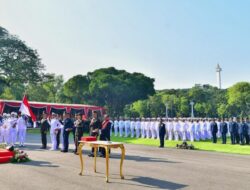 Presiden Jokowi Lantik 906 Perwira Remaja TNI dan Polri dalam Praspa 2024