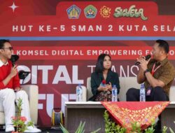 Jaga Cita Pelajar di SMAN 2 Kuta Selatan Melalui Program Telkomsel Digital Empowering for Community