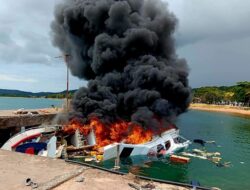 Puslabfor Usut Kebakaran Speedboat di Maluku Utara