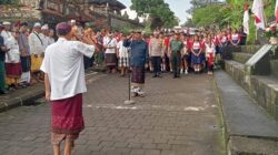 Kirab Pataka I Gusti Ngurah Rai Tiba di Banjar Ole