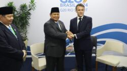 Presiden Prabowo Gelar Pertemuan Bilateral dengan Presiden Macron di KTT G20 Brasil