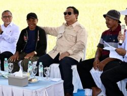 Prabowo Hadiri Panen Raya, Bukti Ketahanan Pangan