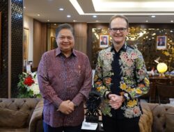 Airlangga-Dubes Inggris Bahas Ekonomi Global