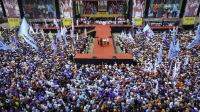 Prabowo Hadiri May Day, Pecahkan Rekor Sejarah