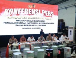 Sianida Ilegal Jatim Terbongkar, Omzet Rp 59 Miliar
